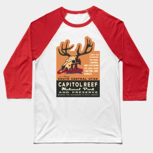 Capitol Reef National Park Baseball T-Shirt